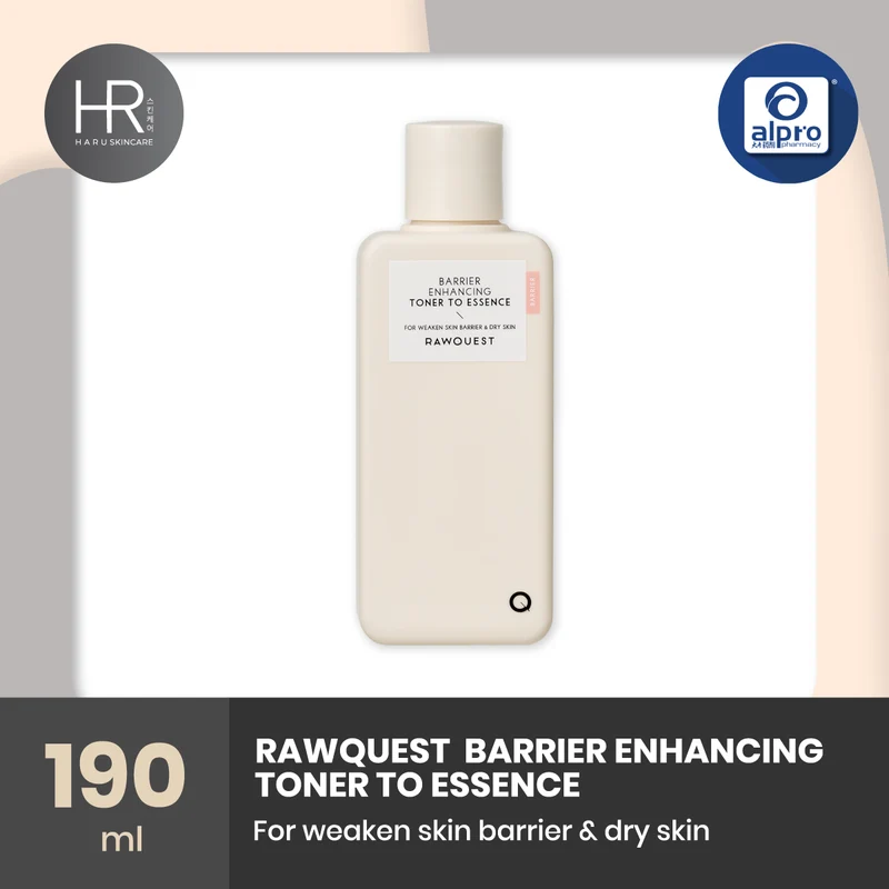 Rawquest Barrier Enhancing Toner To Essence 200ml | Hydrates & Strengthens Skin