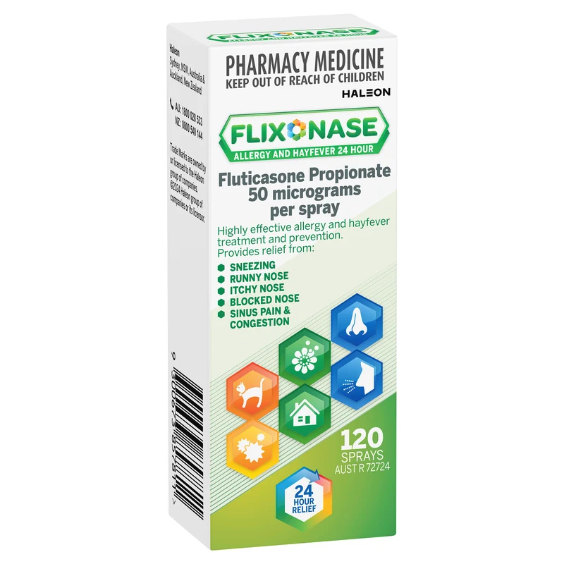 Flixonase Allergy 24 Hour Nasal Spray 120 Doses