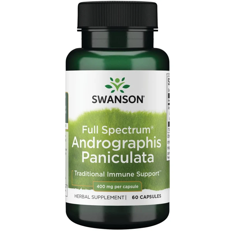 SWANSON FS Andrographis Paniculata 400mg 60 Kapseln