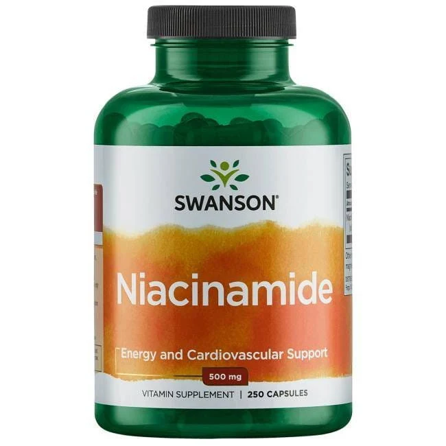 Niacinamid 500 mg 250 Kapseln Swanson