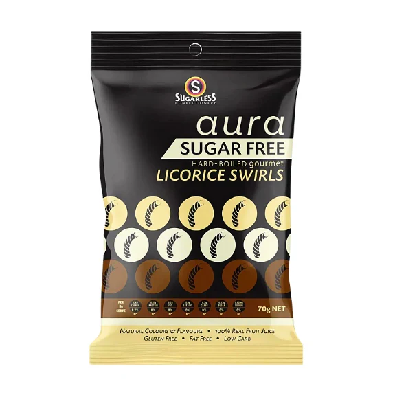 SCL Aura Licorice Swirls 70g