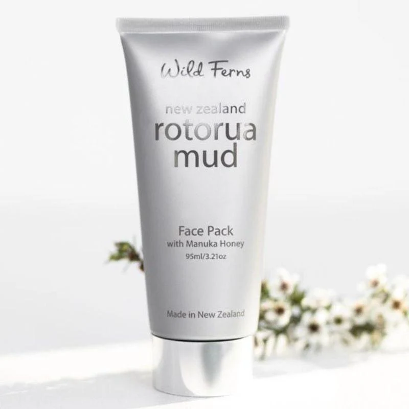 Wild Ferns Rotorua Mud Face Pack with Manuka Honey 95 mL