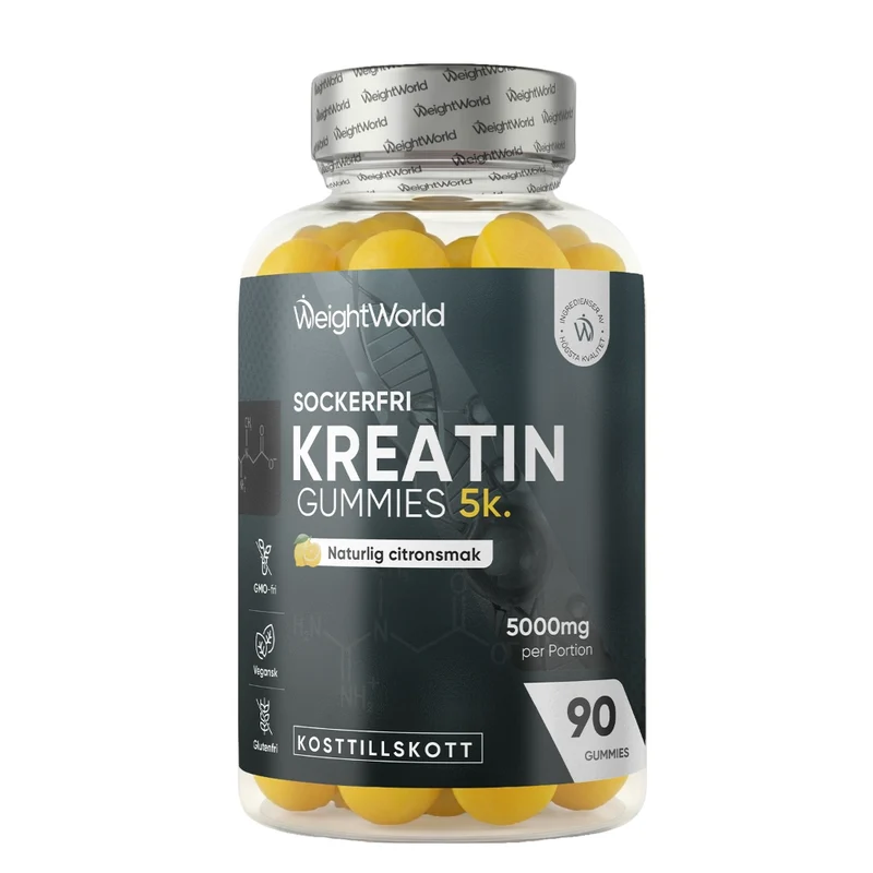 Kreatinmonohydrat Vingummin 5000 mg