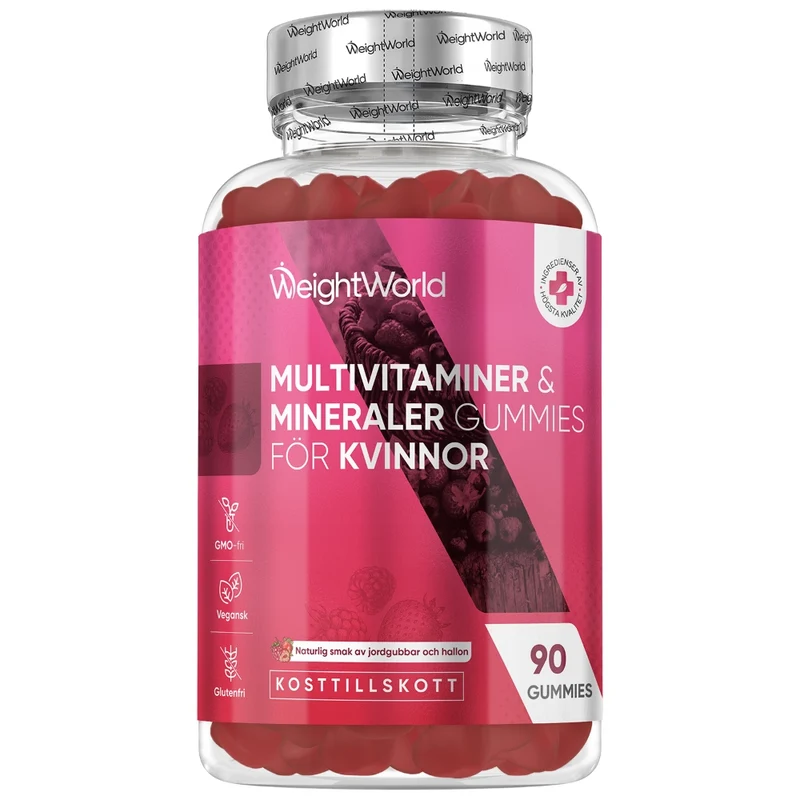 Multivitamin Gummies för kvinnor