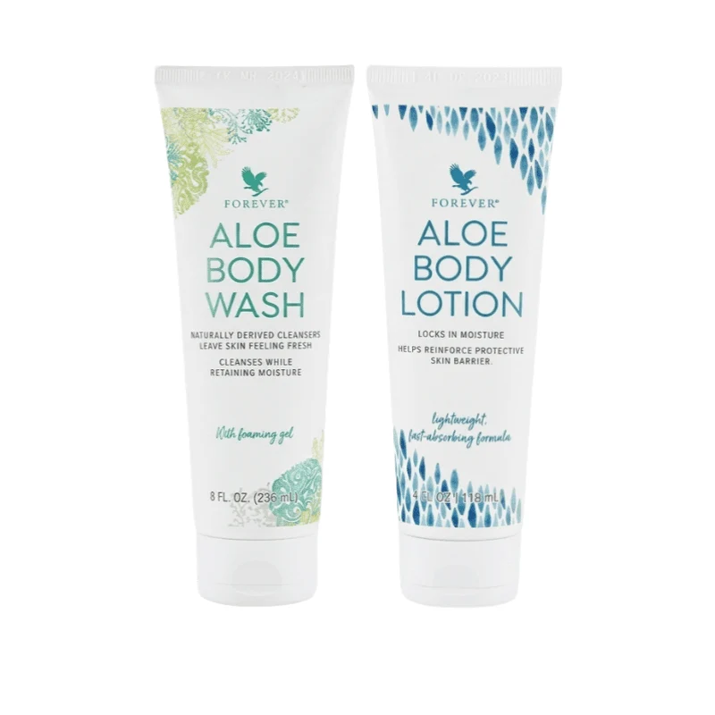Forever Aloe Body Wash & Lotion Combi pack