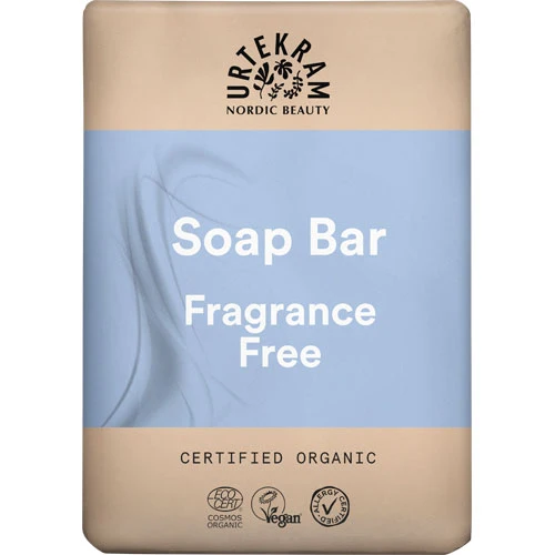 Urtekram Fragrance Free Soap Bar | 100 g