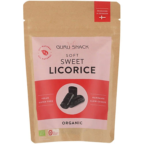 Guru Snack Lakrits Sweet Økologisk | 100 g