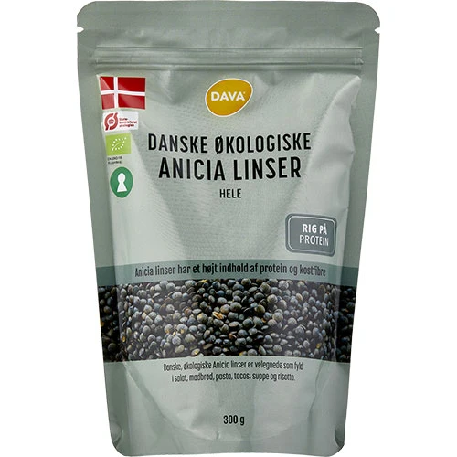 DAVA Anicia Linser Økologisk | 300 g