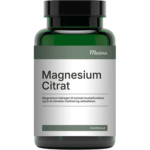 Mezina Magnesiumcitrat | 180 kapslar