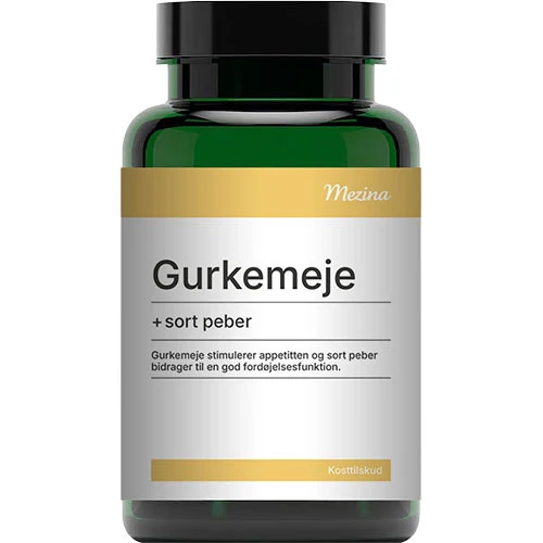 Mezina Gurkmeja + svartpeppar | 120 kapslar
