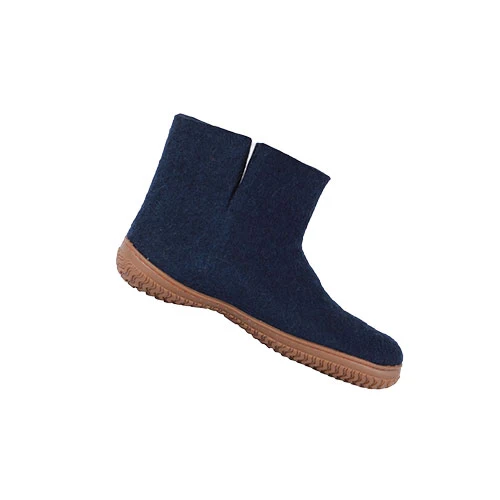 SHUS Ullstövel m. Gummisula Blue | 36