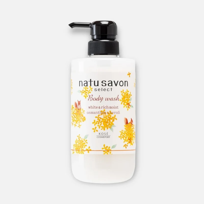Kose Softymo Natu Savon Body Wash Osmanthus & Neroli 500ml