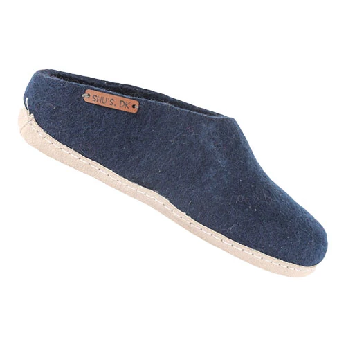 SHUS Ulltoffel m. Läder Sula Blue | 37
