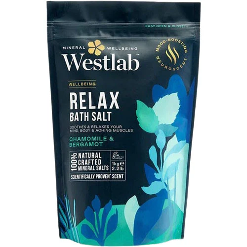 Westlab Relax Bath Salt | Chamomile & Bergamot