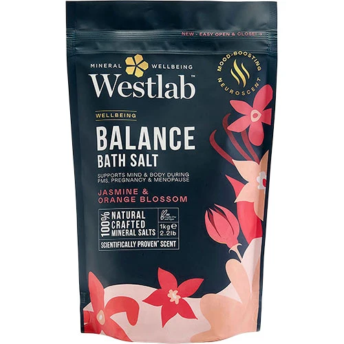 Westlab Balance Bath Salt | Jasmine & Orange Blossom
