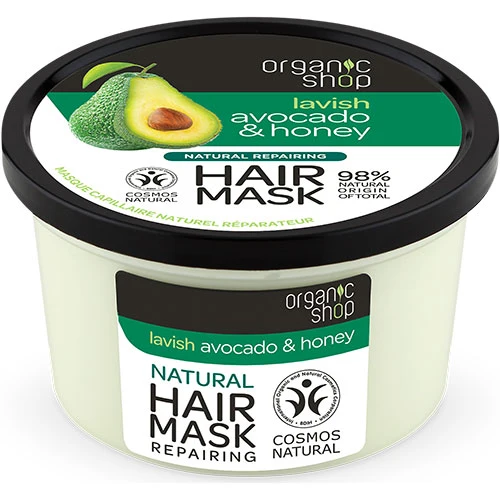 Organic Shop Avocado & Honey Hair Mask | 250 ml