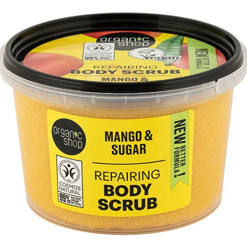 Organic Shop Repairing Body Scrub Mango | 250 ml