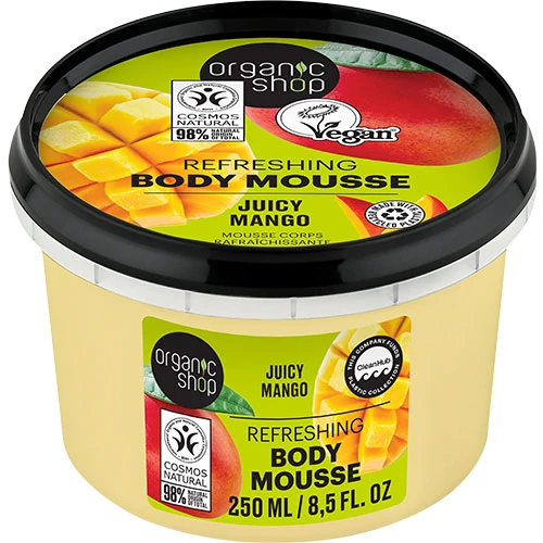 Organic Shop Refreshing Body Mousse Juicy Mango | 250 ml