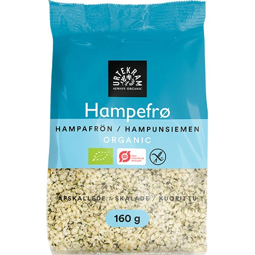 Urtekram Hampafrön glutenfri Ø | 160 g