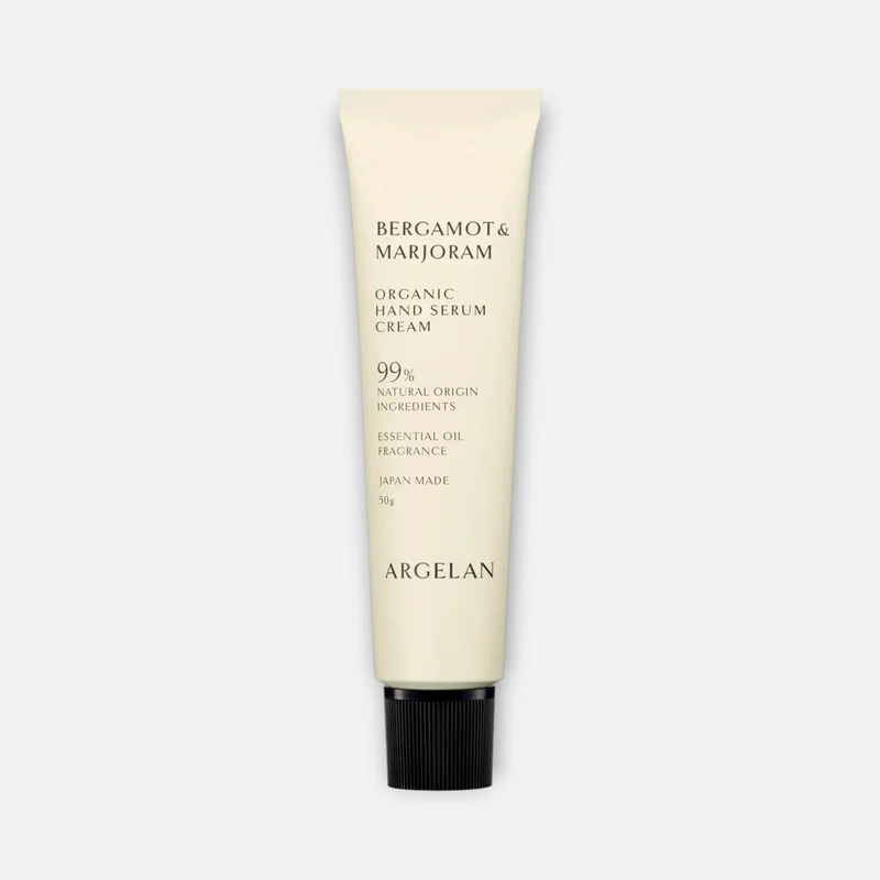 Argelan Organic Hand Serum Cream Bergamot & Marjoram 50g