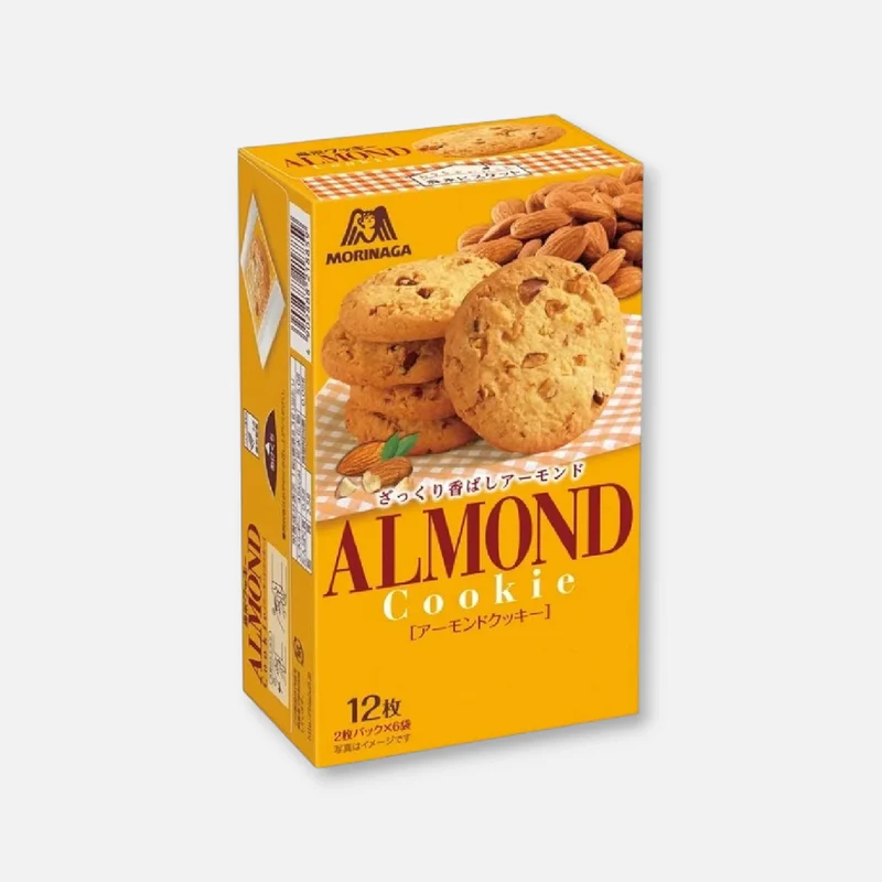Morinaga Almond Cookie (12 Pieces)