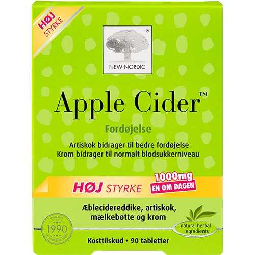 New Nordic Apple Cider | 90 tabletter