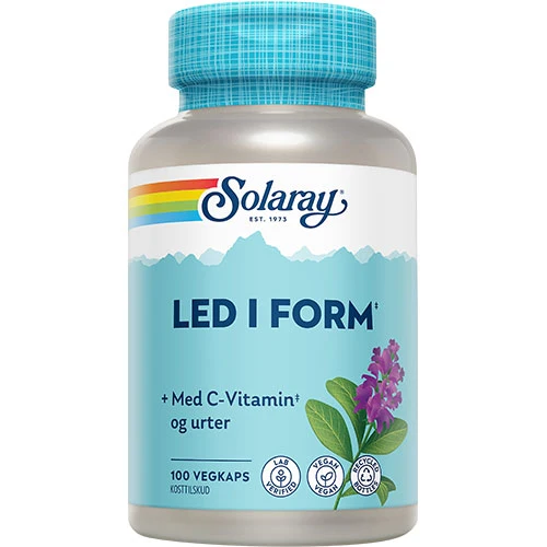 Solaray Leder I Form | 100 Kapslar