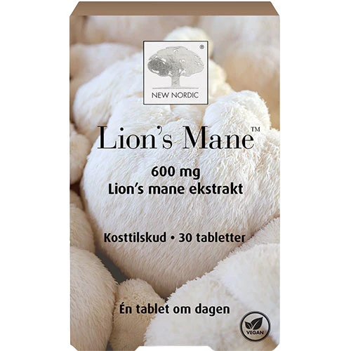 New Nordic Lion's Mane | 30 tabletter