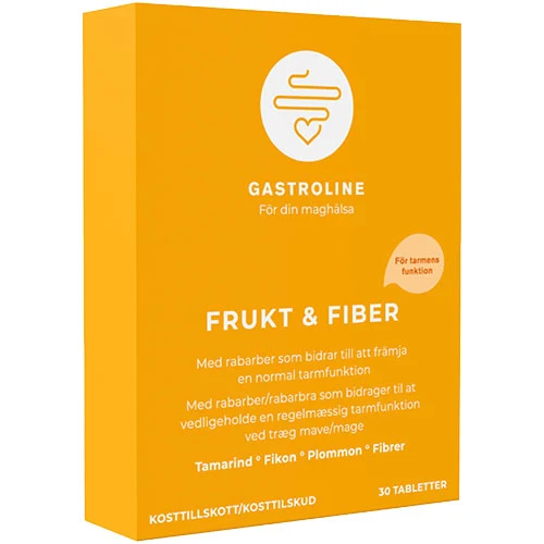 LactiPlus Frukt och fiber | 30 tabletter