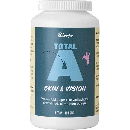 Biorto Total A Skin & Vision | 160 kapslar