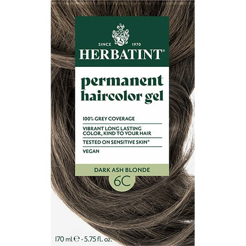 Herbatint Hårfärg | 6C Dark Ash Blonde