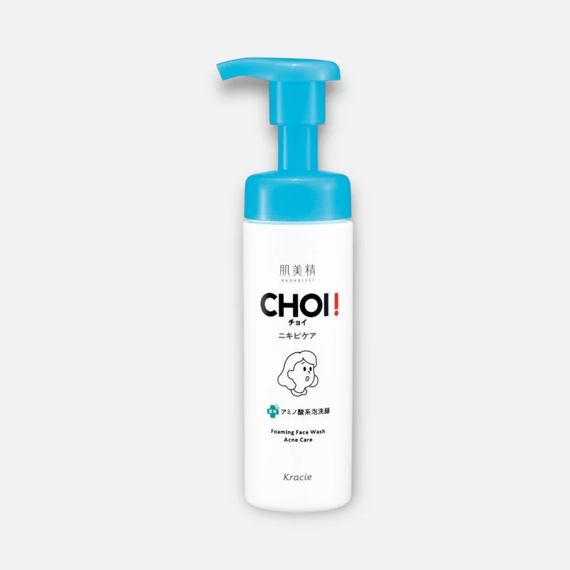 Kracie Hadabisei Choi Foaming Face Wash Acne Care 160ml