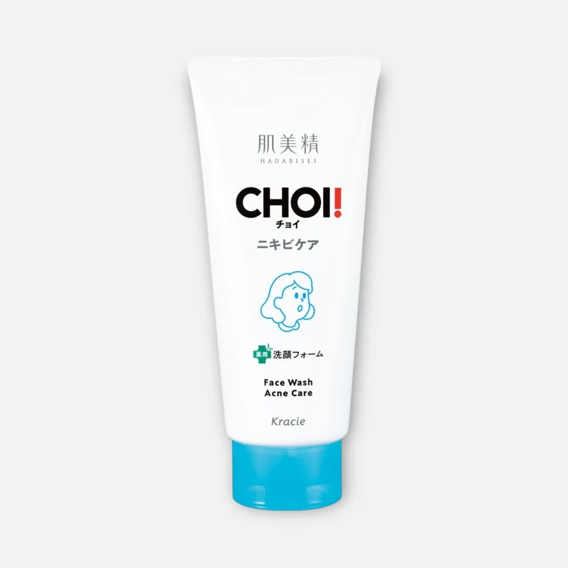 Kracie Hadabisei Choi Face Wash Acne Care 110g