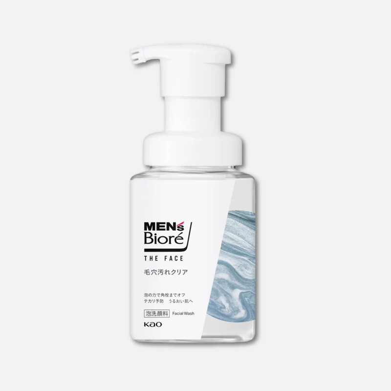Biore Men's The Face Clear Pore Facial Wash 200ml
