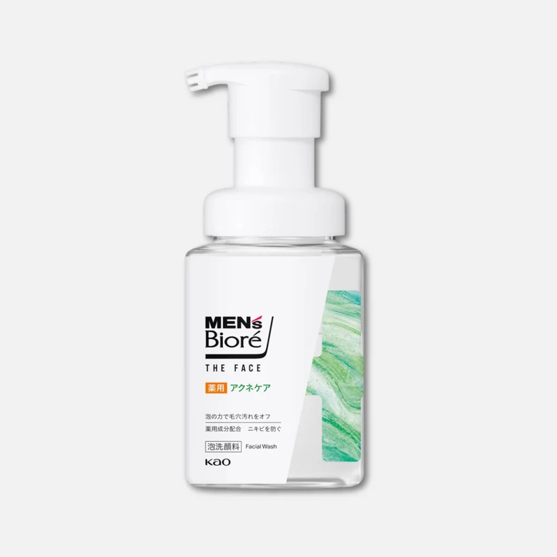 Biore Men's The Face Acne Care Facial Wash 200ml