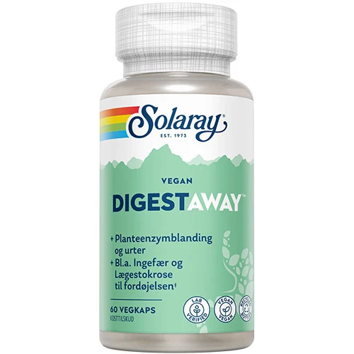 Solaray Digestaway | 60 kapslar