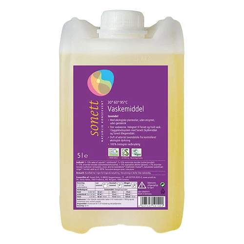 Sonett Flytande Tvättmedel Lavendel | 5 liter