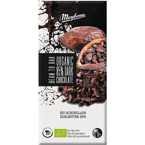 Meybona Mörk Choklad 85% Ekologisk | 100 g