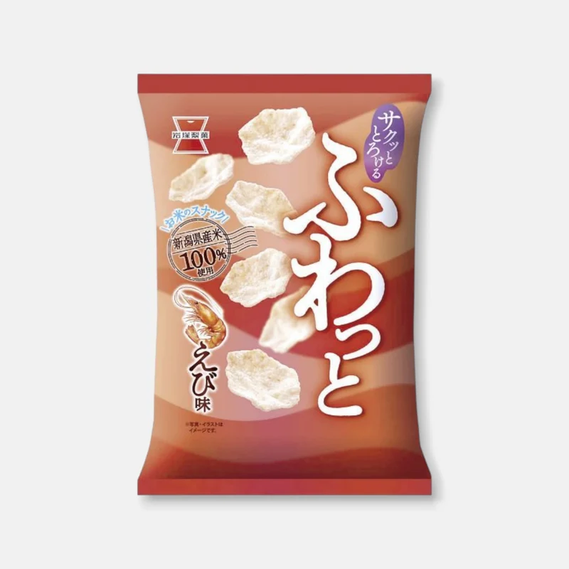 Iwatsuka Seika Shrimp Flavored Rice Chips 32g
