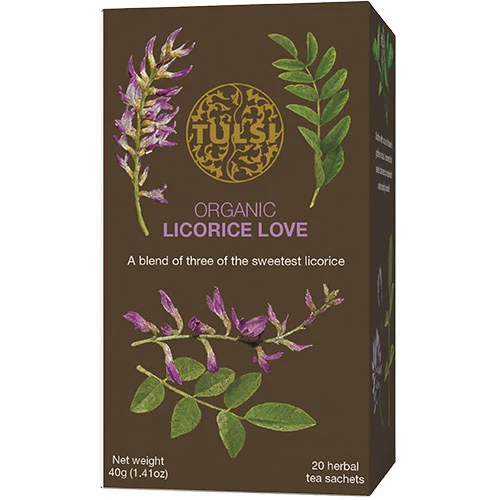 Tulsi Licorice Love Te Ekologisk | 20 påsar