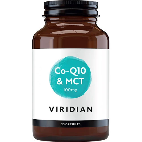 Viridian Nutrition Co-q10 & Mct 100mg | 30 kapslar