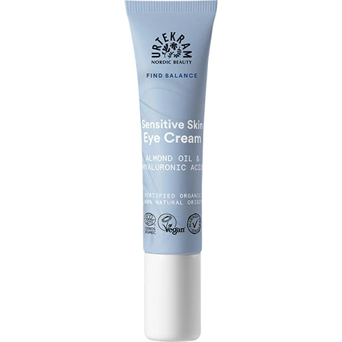 Urtekram Eye Cream With Almond Oil Hyaluronic Acid | 15 ml