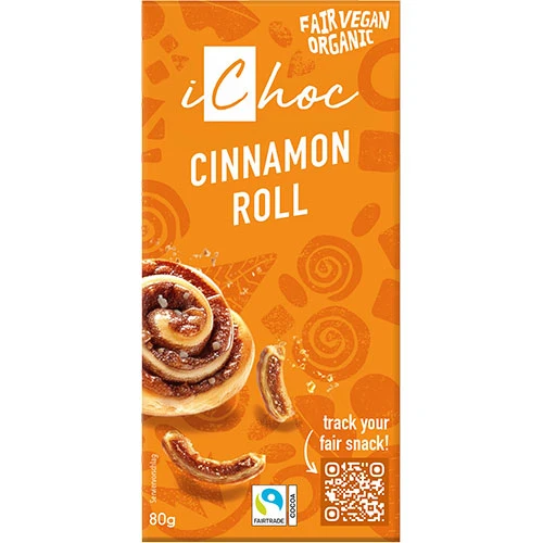 iChoc Choklad Ekologisk | Cinnamon Roll