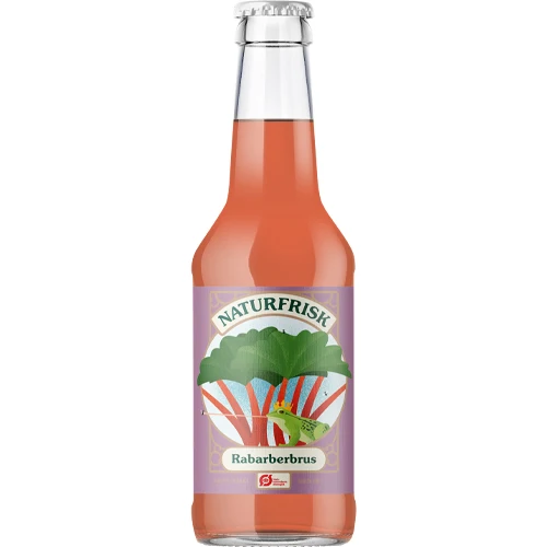 Naturfrisk Rabarberbrus Ekologisk | 250 ml