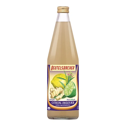 Beutelsbacher Citron-ingefära Limonaddryck Ekologisk | 750 ml