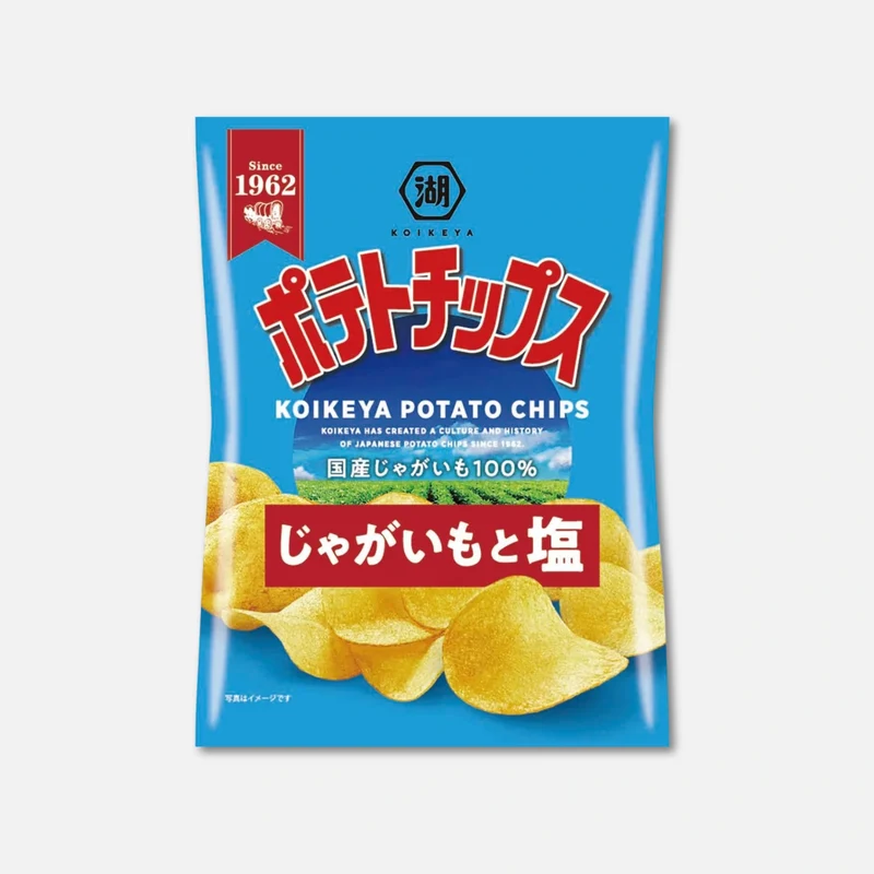 Koikeya Potato Chips (Salt) 55g