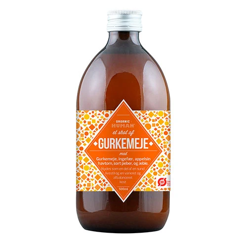 Human Gurkmejeshot Ekologisk | 500 ml