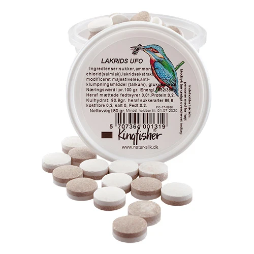 Kingfisher Lakrits Ufo | 80 g