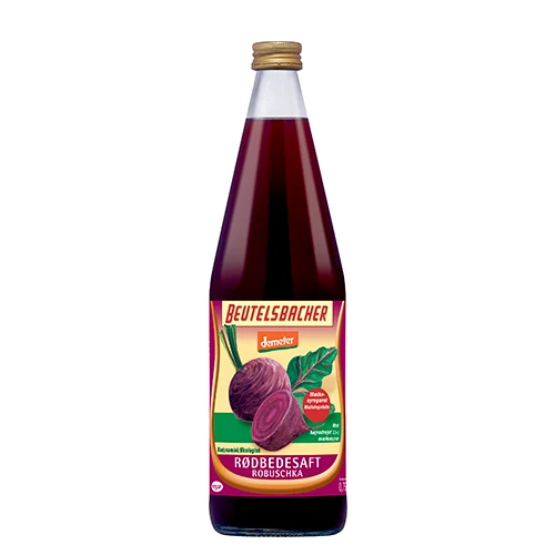 Beutelsbacher Rödbetsjuice Mjölksyrad Ekologisk Demeter | 750 ml