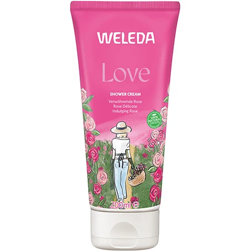 Weleda Love Shower Cream Rose | 200 ml